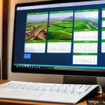 마이크로 프론트엔드와 서버 사이드 렌더링 비교 - A modern web development workspace featuring a diverse team of South Asian developers collaborating ...